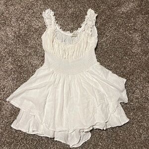 White size medium Urban Outfitters Romper